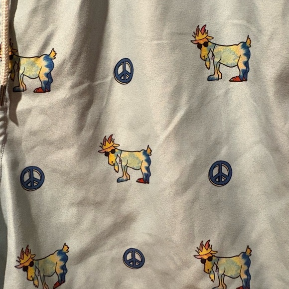 GOAT USA "Chuck the GOAT" swim trunks - Picture 3 of 13